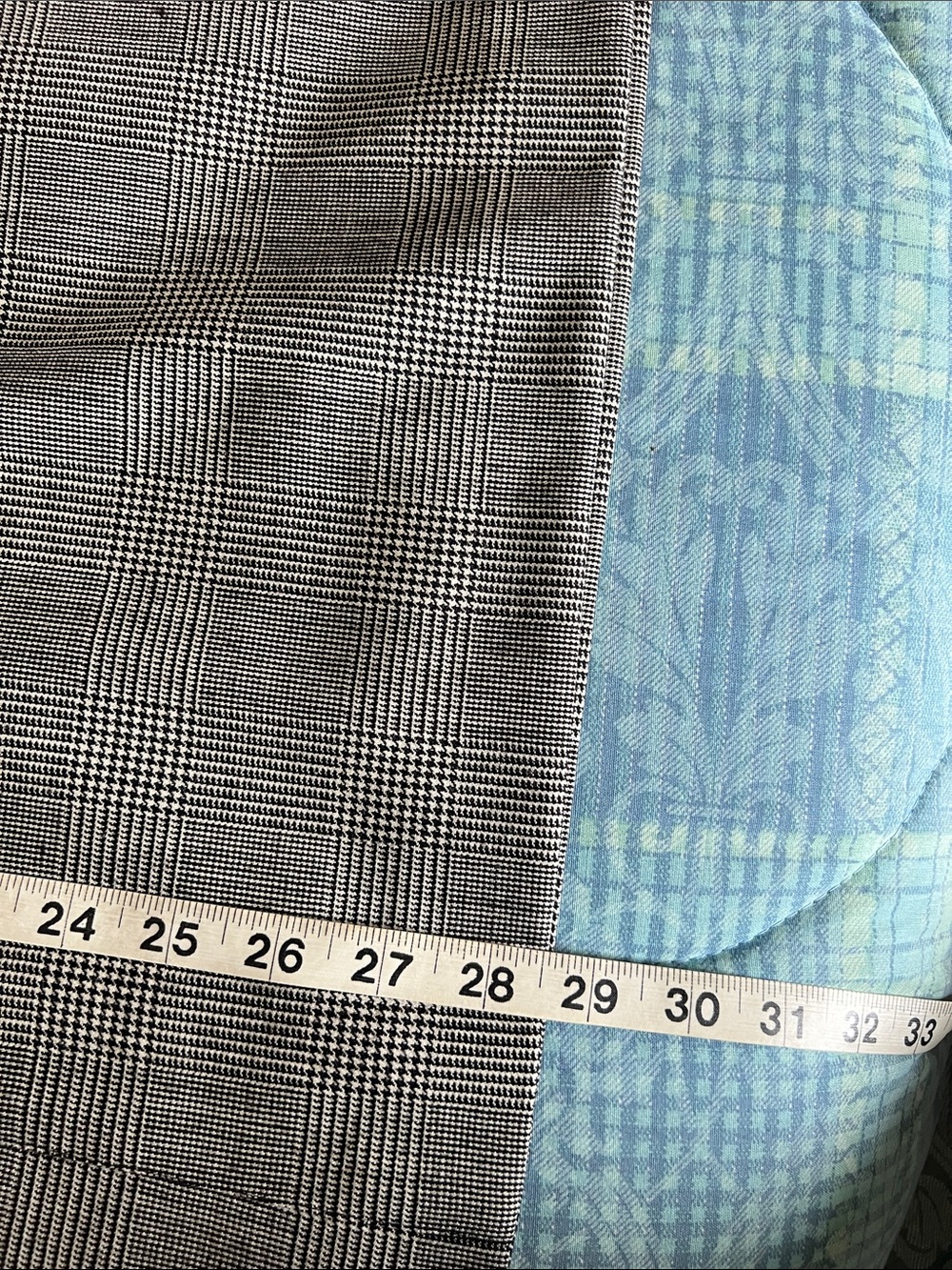 Ann Taylor Black and White Glen Plaid Midi Skirt - Picture 4 of 5